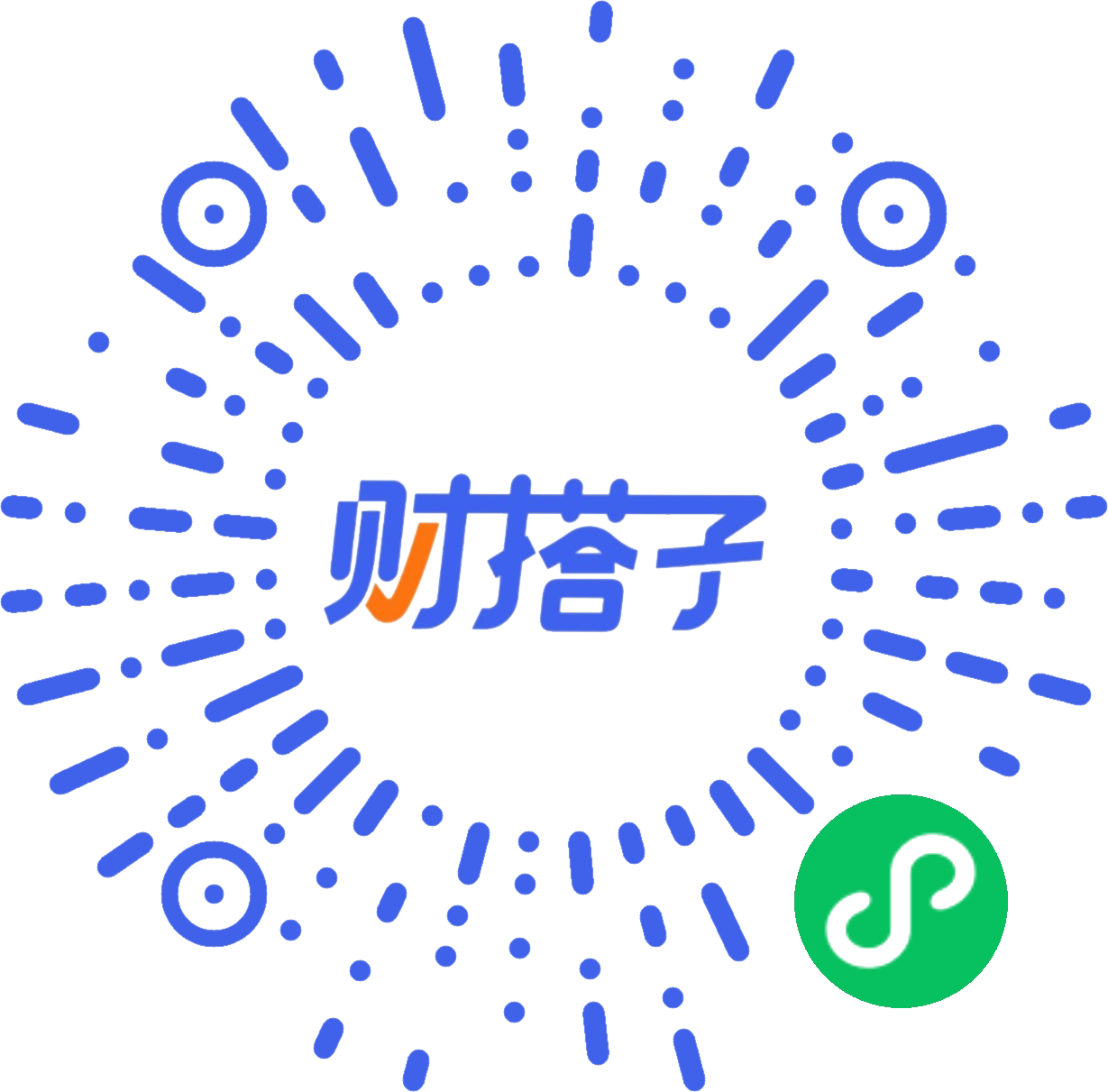 财搭子微信小程序码
